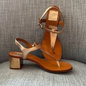 Tory Burch Gold Sandal